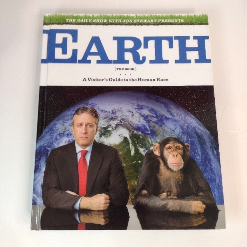 The Daily show with John Stewart presents EARTH. the book hardcore